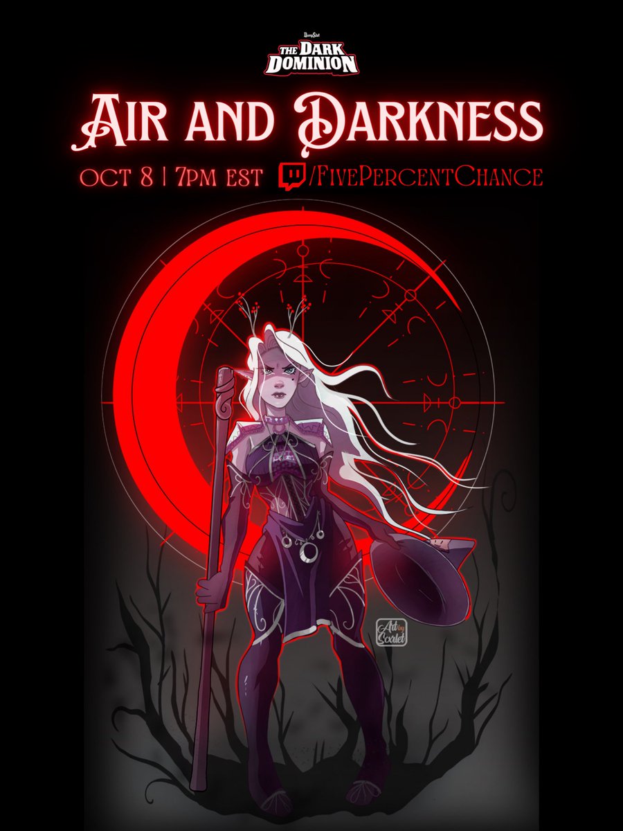 ChanceFive's tweet photo. Tonight @DumpStatPodcastβs The Dark Dominion returns with the showdown for the ages! Will Snow make it out whole and alive? Watch tonight at 7PM EST on https://t.co/8AQAoQCABd see yβall in the chat! #dnd #ttrpg #savesnow https://t.co/OfCWvlP2Je