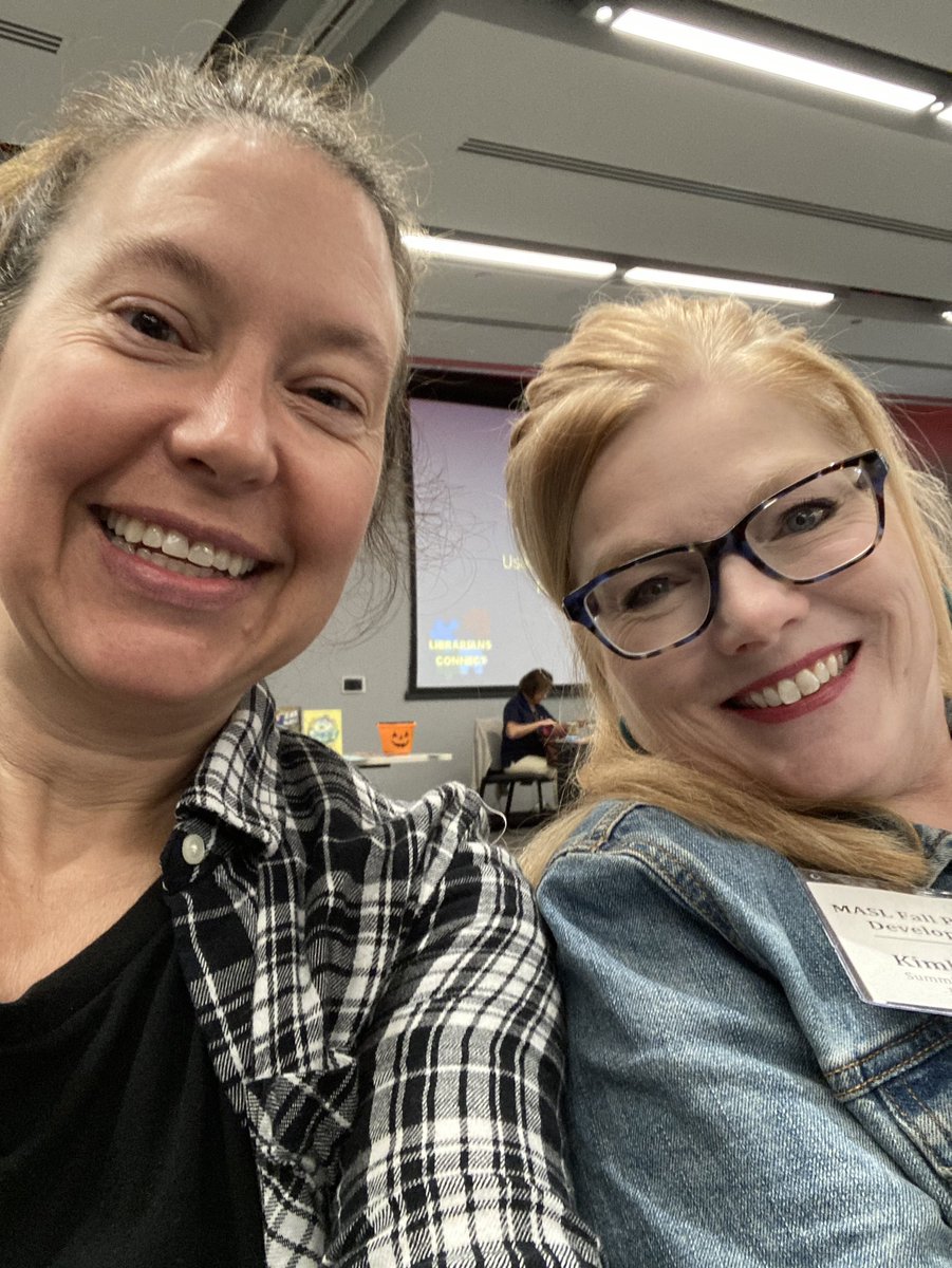 Look who I am learning with today! #MASLFALLPD #BESTPDEVER