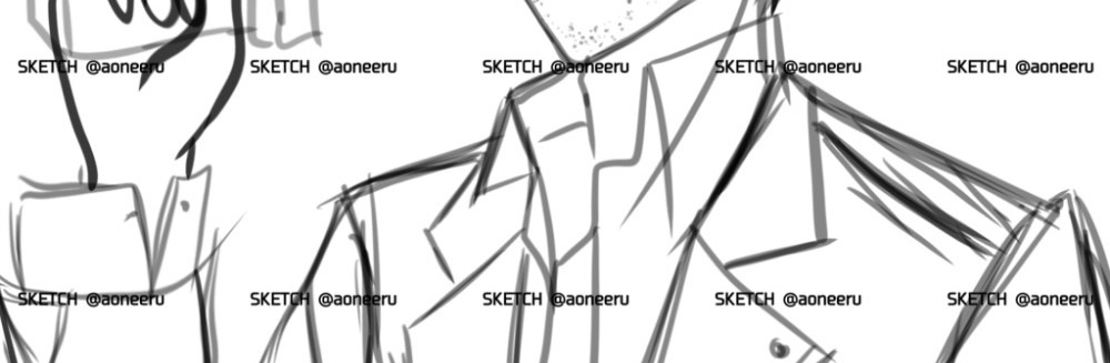 aoneeru's tweet photo. Working on commission ✨

Sketches https://t.co/BAhkN8iUqM
