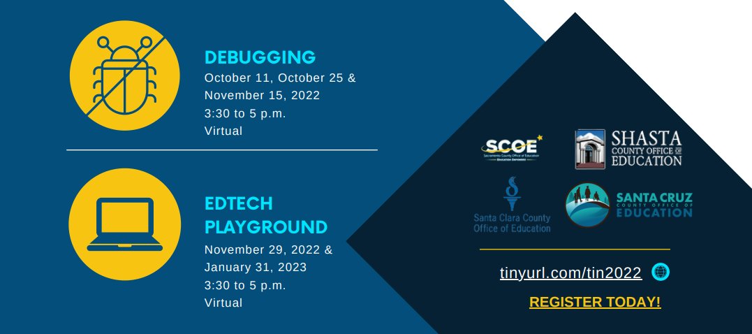 The Teacher Innovation Network creates space for teacher leaders to connect, create, collaborate, and heal in order to get back to a place of innovation where they can support and inspire one another. 

Register at tinyurl.com/tin2022