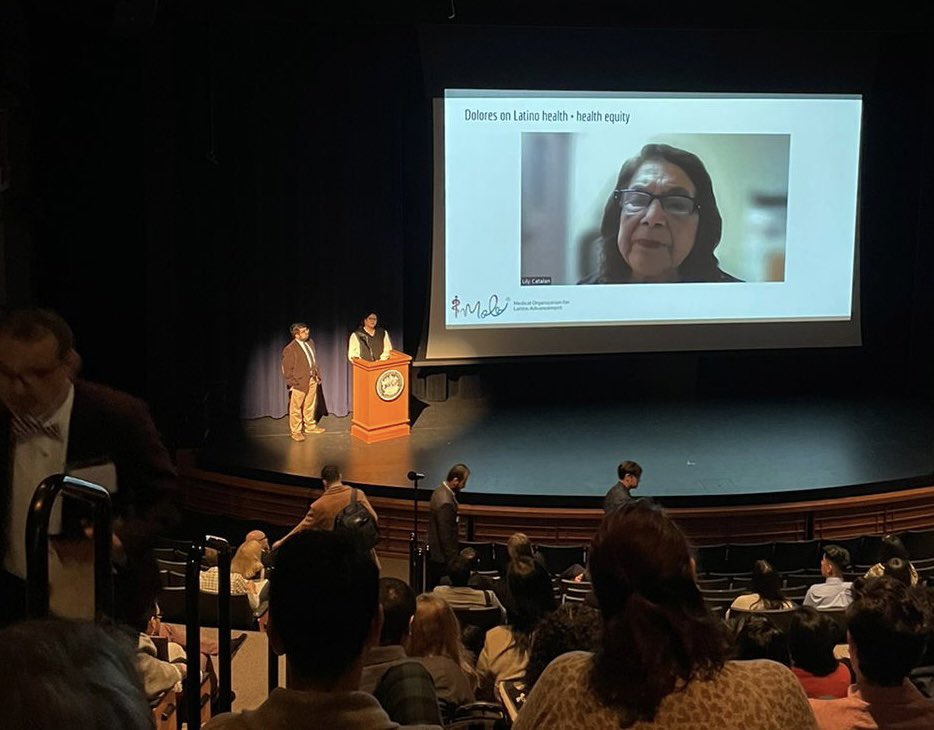 chicagomola's tweet photo. Dolores Huerta, Co-founder of the United Farm Workers Association, Dolores Huerta is one of the most influential activists (20th century), leader of the Chicago civil rights movement. Explaining about human rights for Latin community #MOLA #AbriendoCaminos #PavingNewPathways. https://t.co/fMaMrVXXpV