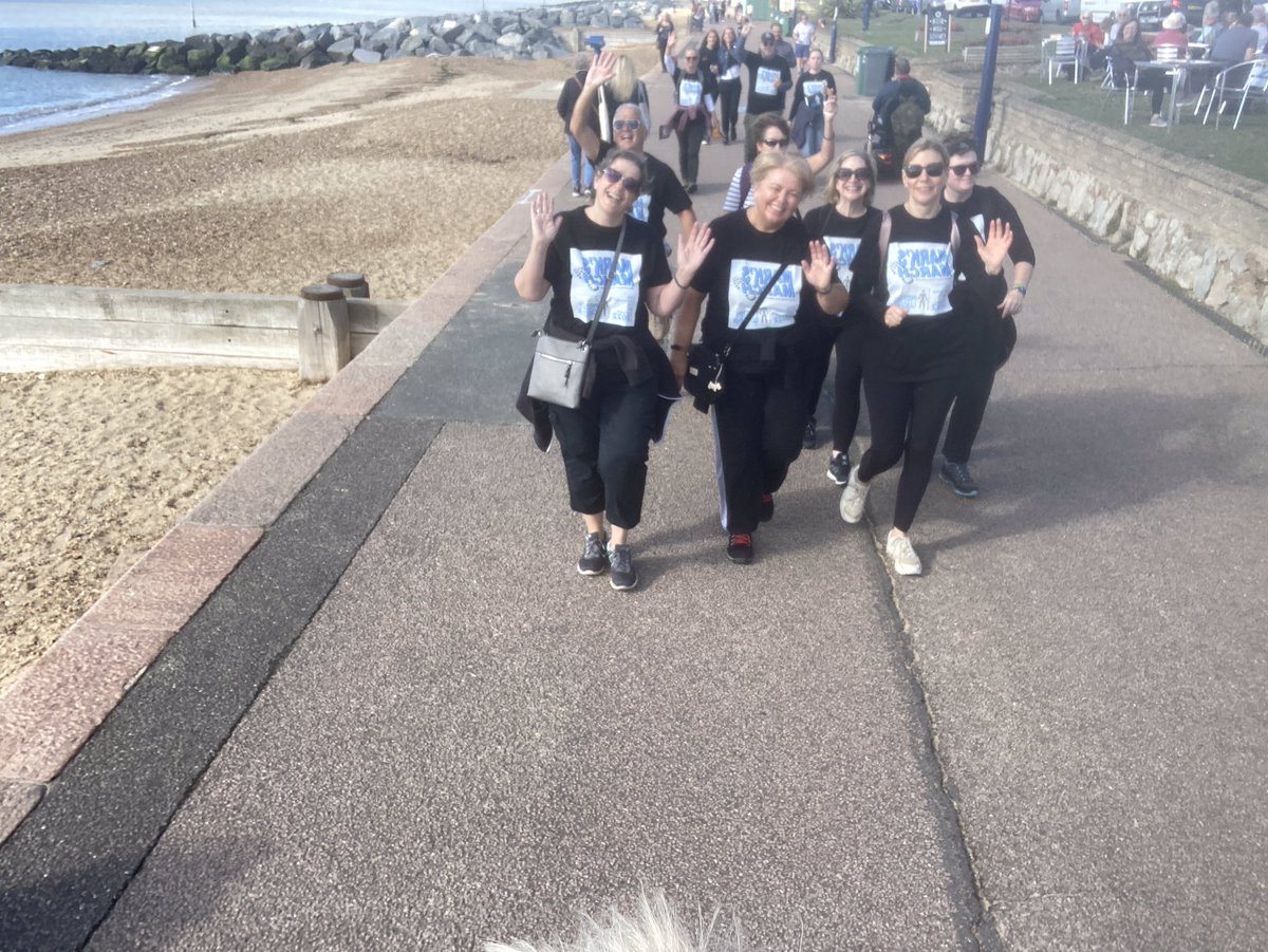 markeaves3's tweet photo. Day 14 - Mark’s March completed.  So good to be joined by family, friends and colleagues for the last 9km.  Their support has meant so much to me. And what an experience - 244km. More photos and the final total tomorrow. To the pub! @ProstateUK https://t.co/4xt1J9W4LX