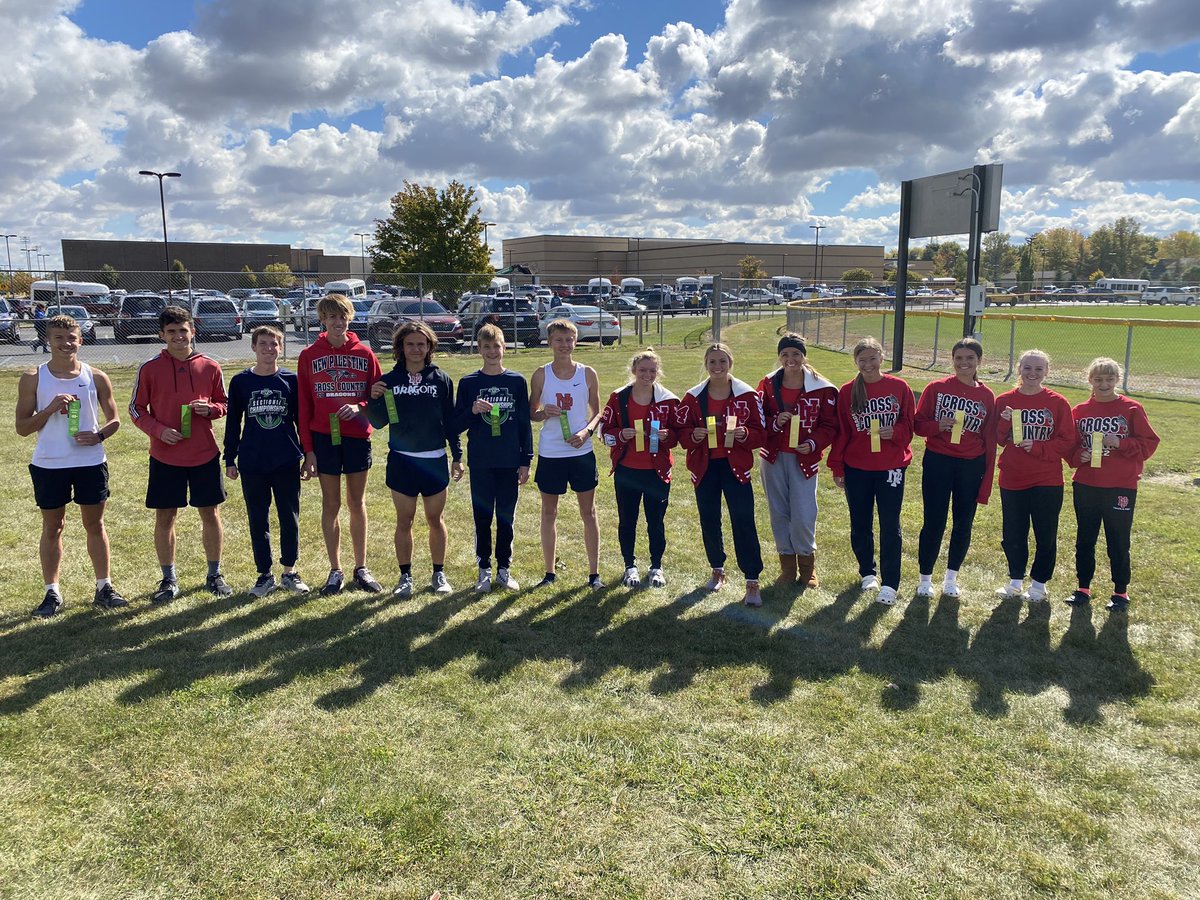 NPXC is headed to Regionals!!!

All 14 athletes raced a season best time today at the Mt. Vernon sectional, and 12 of those were all-time PRs!!!

The girls finished 4th, the boys finished 5th and both will compete next week at the Rushville Regional.

<a href="/NPHSDragons/">New Palestine Dragons</a> #NewPalProud