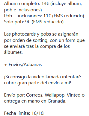phaichurin's tweet photo. ¡Hola! He abierto un go para el próximo comeback de WEi. Los detalles están en mi instagram de trades @/sara_trades 🥰, ¡se agradece difusión!

Hello! I'm hosting a go for WEi's next comeback. Details are posted on my instagram acc @/sara_trades 🥰 Please share!

Everline shop! https://t.co/dqbyZYnl5b