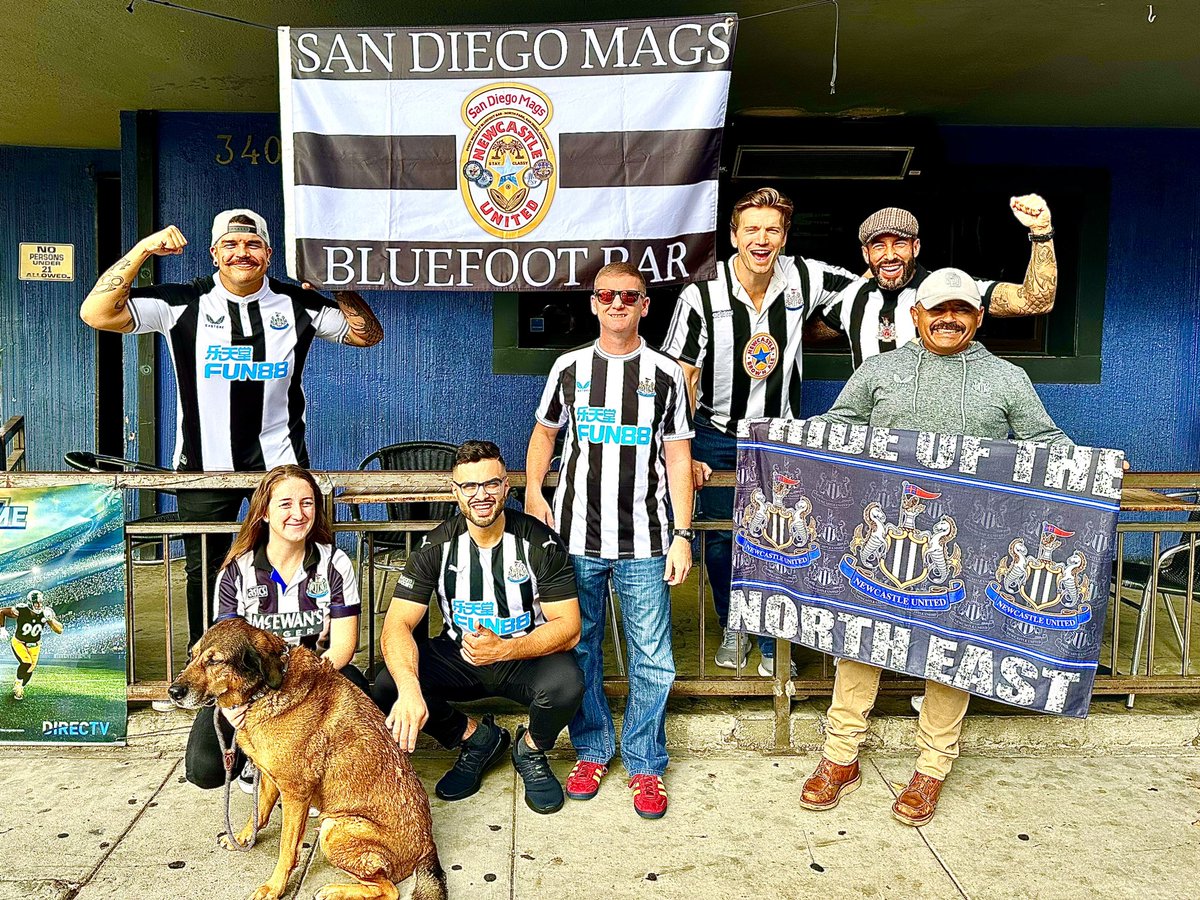 Fantastic result, what a start to the weekend. Ho’Way the Lads! 

#nufc #NewcastleUnited #HWTL #NEWBRE #SanDiegoMags #myplmorning @PLinUSA @nufc