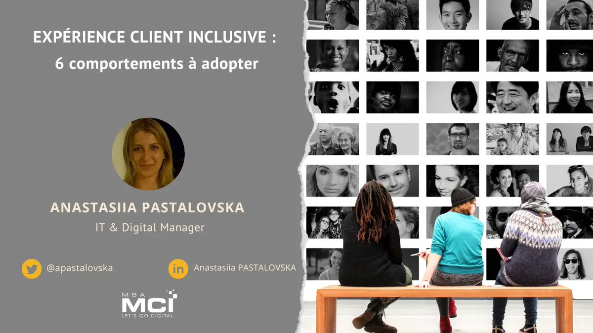 Pascaline Kosmicki (@pascalinekosmi1) on Twitter photo Le marketing inclusif pour stimuler l’engagement et la fidélité client, un article de <a href="/apastalovska/">Anastasiia Pastalovska 🇺🇦</a> sur les 6 comportements à adopter pour les marques ! buff.ly/3e9OrXj Le marketing inclusif pour stimuler l’engagement et la fidélité client, un article de <a href="/apastalovska/">Anastasiia Pastalovska 🇺🇦</a> sur les 6 comportements à adopter pour les marques ! buff.ly/3e9OrXj
