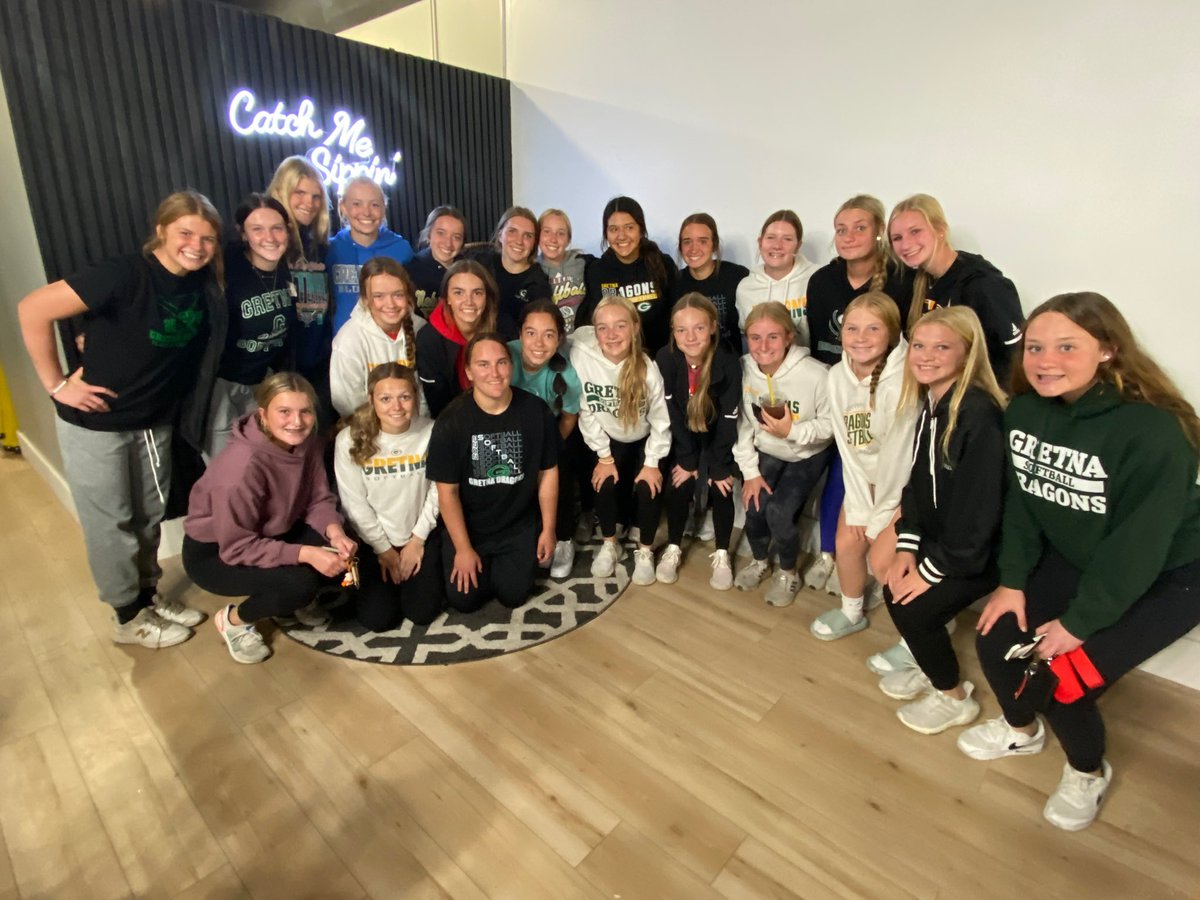 Huge thank you to Gretna Nutrition for hosting and fueling our team today as we get ready for Hastings next week! We really appreciate it and had a ton of fun! 💚