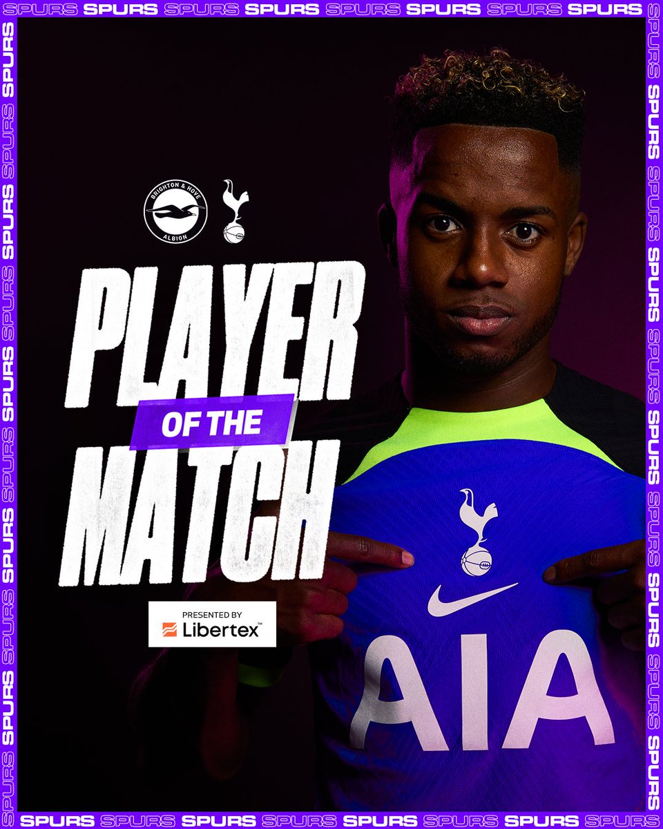 You voted @RyanSessegnon your Player of the Match ⭐️ Great work, Sess 👏