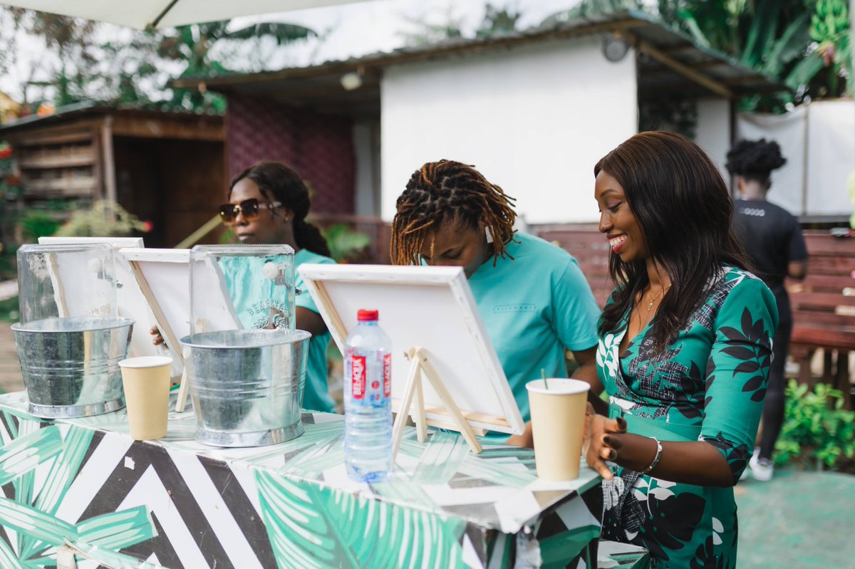 leahwaNduati's tweet photo. Did you know @TheRoomGlobal is offering #talentasaservice? Talent that is vetted, driven & highly skilled. Spent an afternoon with some of them in Accra. Painting, laughing and learning thanks to @NBoakye95.
Your next best hire starts here 👉🏾https://t.co/wyKchNcI2E
#alx #theroom https://t.co/2rfM7ux0Dd