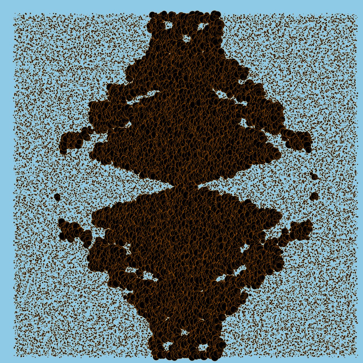 Today on <a href="/fx_hash_/">fxhash</a> 
fxhash.xyz/generative/201…

#nft #fxhash #generative #genart #Rorschach #p5js #xtz #tezos