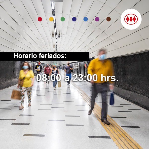Metro de Santiago tweet media
