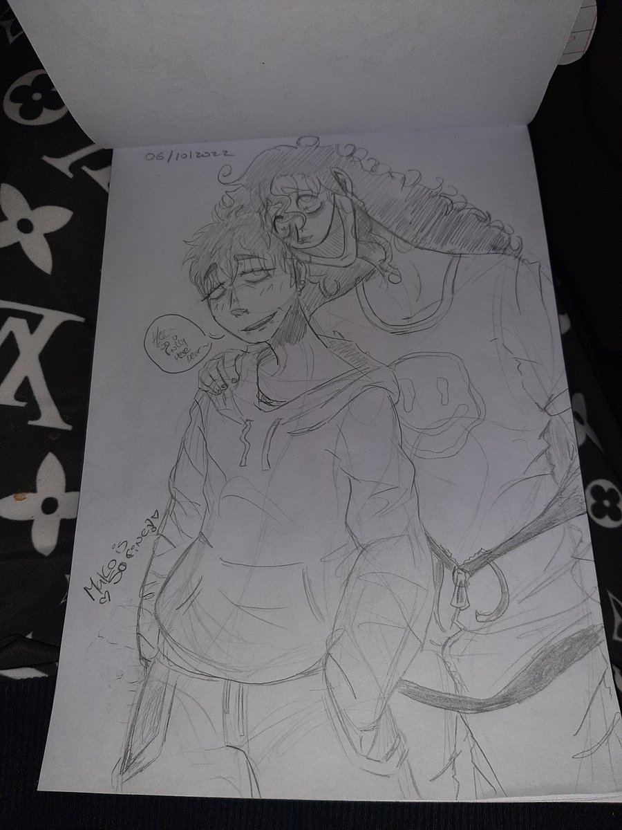 R0tten1esbiann's tweet photo. I wanna make my oc Mako with John Doe, cause i think i nver do that. So i tried and GOD, MAKO IS SO FINE PLSSS.
Lmao i love my oc xd
I hope u like this sketchh
Lysm β‘
#johndoegame #johndoefanart #OC #visualhorror #4ppl3 #4ppl3les https://t.co/Dt8awpLt1G