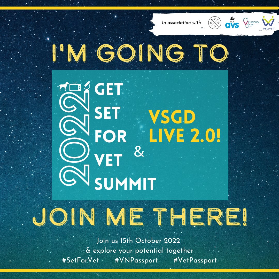 gerlinde_de's tweet photo. I’m delighted to be helping others find their career fit at VSGD Live 2.0 X Get Set For Vet Summit! On the 15th October in London and online. I’ll be on the VSGD Live Research Panel: Digging into Research #GetSetForVet #VetPassport #VNPassport https://t.co/PLlibDGojl