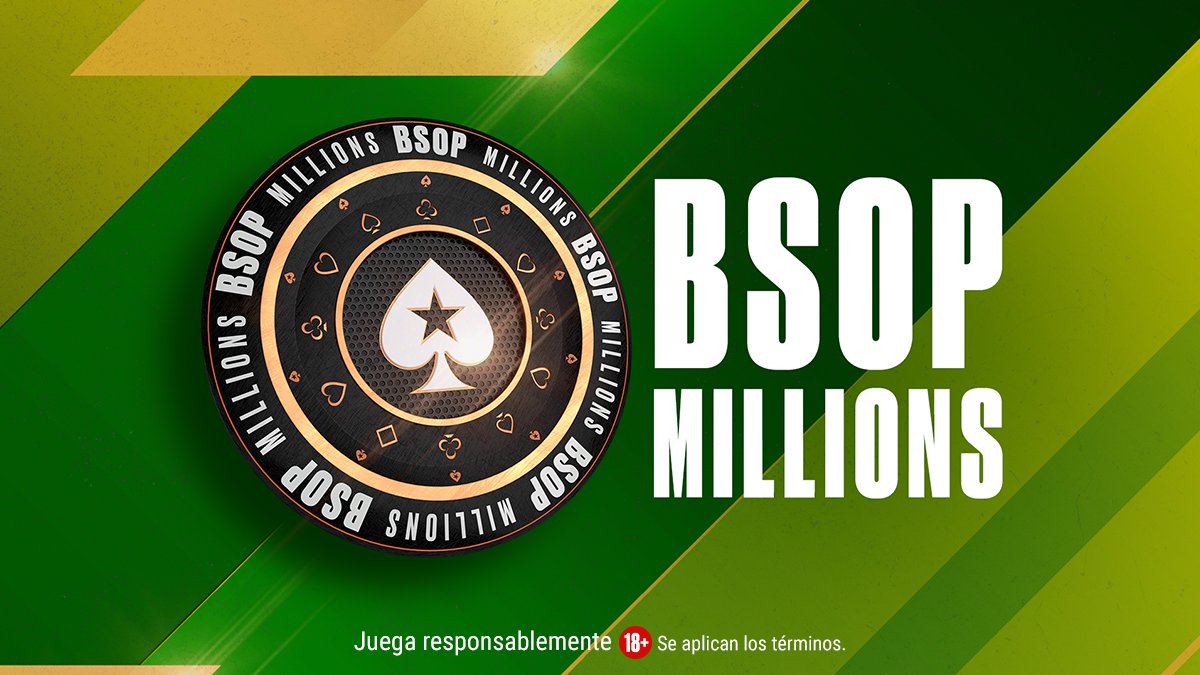 El <a href="/BSOPoficial/">BSOP</a> Millions será el evento de Poker más grande del año en Latinoamérica y no queremos que te lo pierdas! 🙌 

15 tickets de US$16,50 entre todos aquellos que respondan con [PS ID] + #BSOPMillions antes de las 23:59 ET del domingo. 🇧🇷 

T&amp;C: psta.rs/BSOPMLA0810