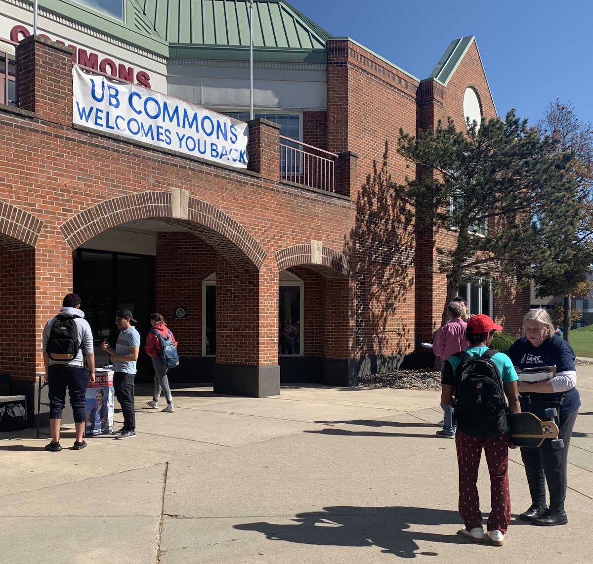 impassionedisa1's tweet photo. There is a buzz on campus and it’s surrounding @DianeSare’s campaign for U.S. Senate in New York!
#SareForSenate #DumpChuck #UB #Buffalo #BuffaloNY #Youth #YouthMovement @UBuffalo @StepOutBFLO https://t.co/oUWQ3CBnLx