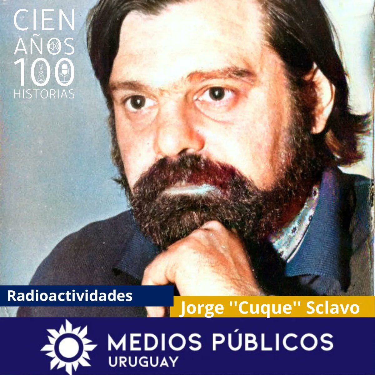 ractividades's tweet photo. 👉 #Hoy en #Radioactividades

📻 #100Años #100Historias

🎙#JorgeSclavo #Cuque

⏰️ 20hs
📻 AM1290 @radioculturauy
📲 https://t.co/Gky3KiYEK3 https://t.co/czWBF98dzv