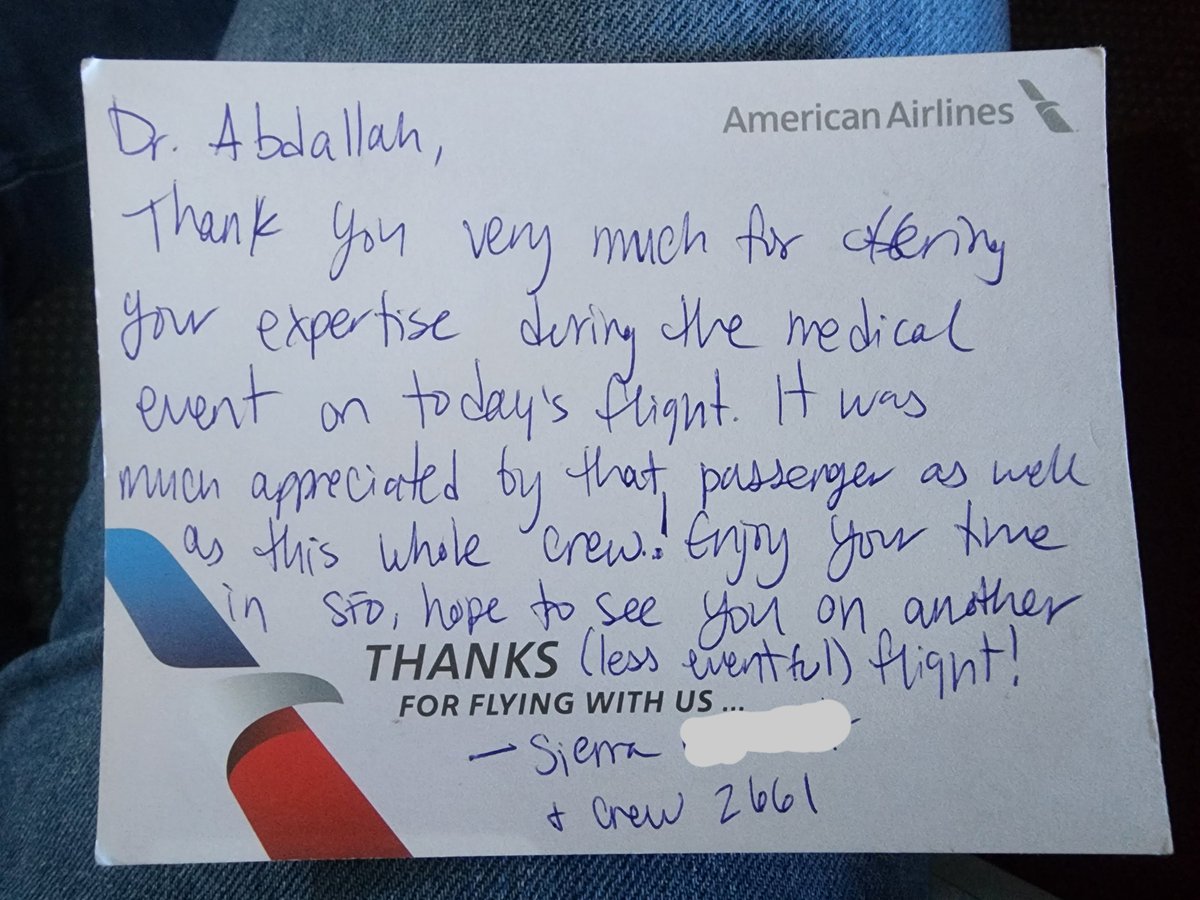 I had to play doctor on my flight today. It's always fulfilling and rewarding to help a fellow human being. @apicopain #humanity #health #selflessness