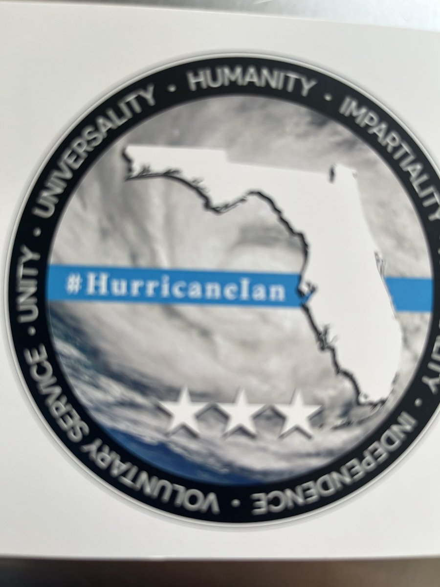 Go <a href="/RedCross/">American Red Cross</a> Go . Will Spend Weekend w <a href="/RedCross/">American Red Cross</a> Volunteers In Florida . Working To Help #Hurricane Survivors . <a href="/MSNBC/">MSNBC</a> <a href="/CNN/">CNN</a> <a href="/NPR/">NPR</a> . Thanks Volunteers . These are my new version of Challenge Coins ,