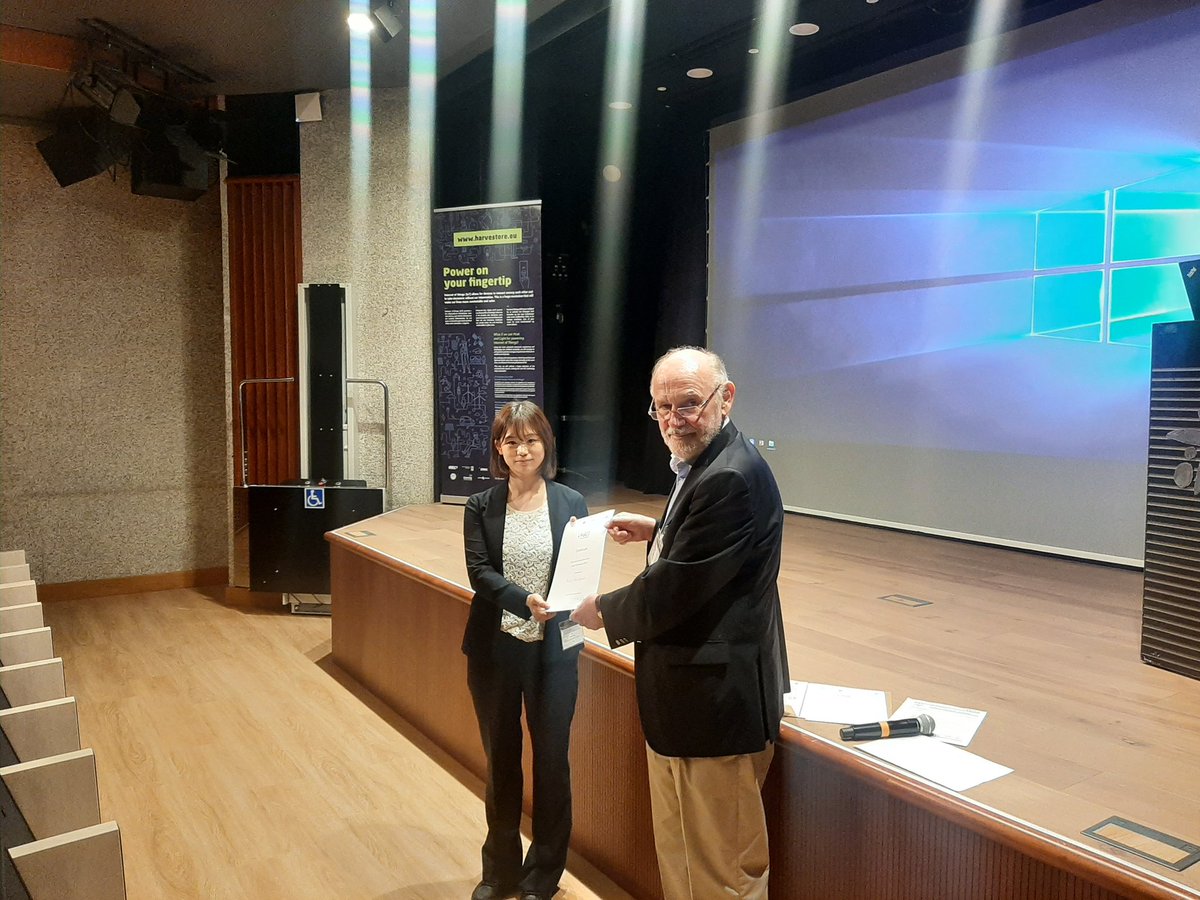 harvestoreEU's tweet photo. Congratulations to @a_stangl and to all the winners of the early career awards! #PoI22 @EpiStore_eu @soifit https://t.co/sp5yPY5Ty7