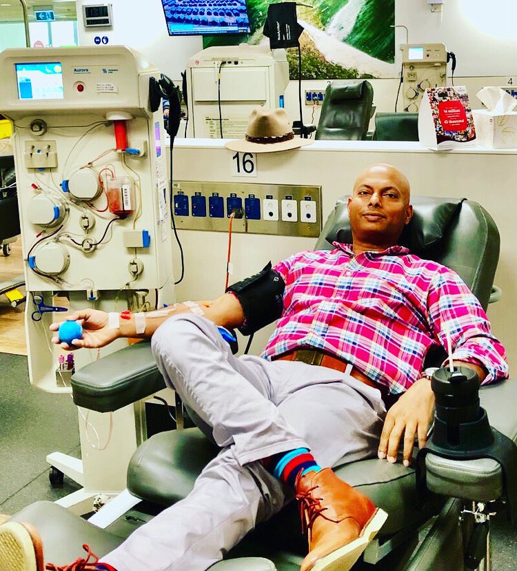 KumarJha66's tweet photo. Time for some good karma. There are so many people in need of blood/plasma. It doesn't take long and the perk is Red Cross's great hospitality! Thanks for having me @RedCrossAU. 

#Sydney #Australia #auspol https://t.co/aeWPWMjWfl