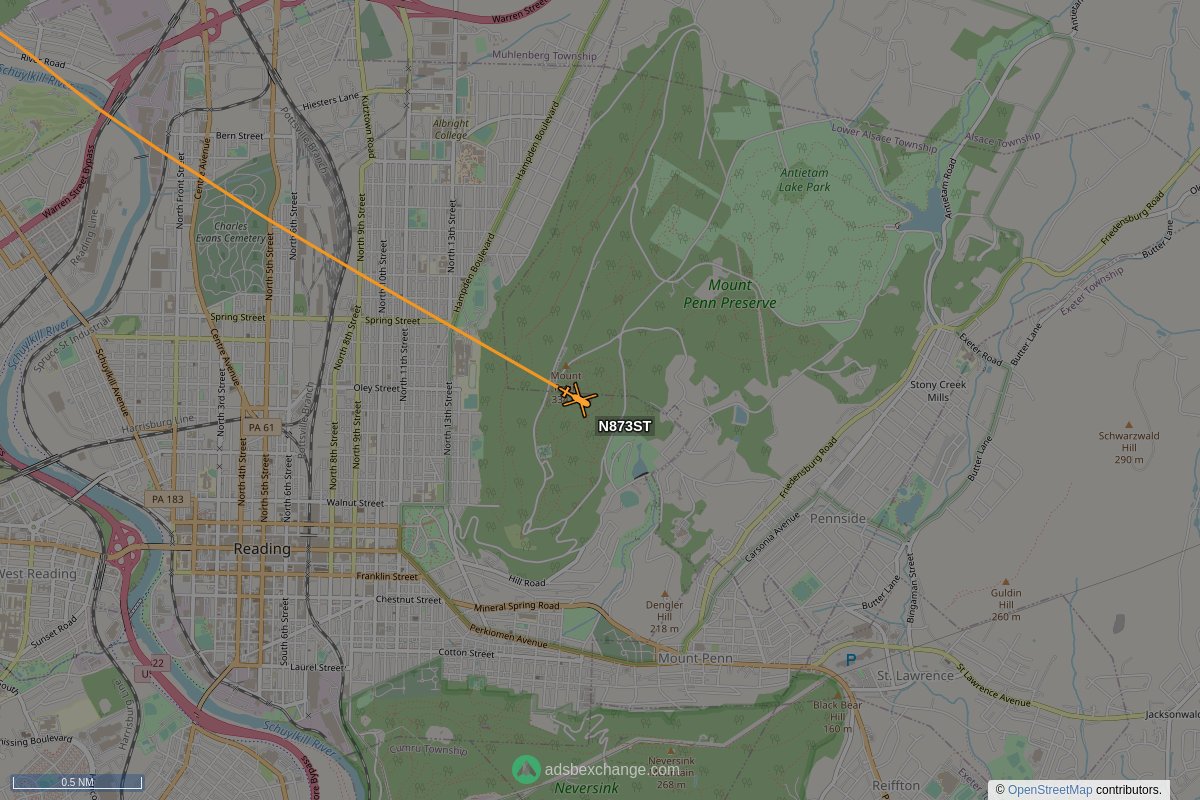 Police Overhead on Twitter "Pennsylvania State Police aircraft N873ST (a B407) was spotted
