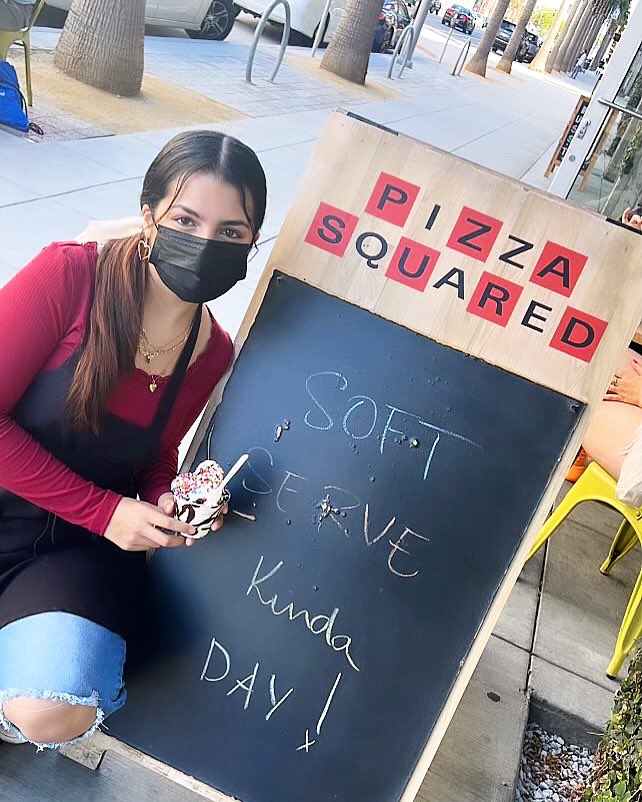 Definitely a #softserve kinda day.🍦😋 Happy #Fall! 🍁