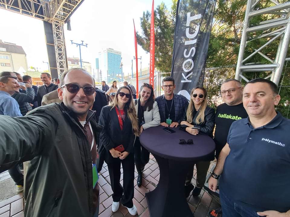 Redjakova's tweet image. We are happy with all the feedback we are getting for #KosICT

New leadership at #STIKK is working hard to deliver the members approved plan!

More than 2000 people visited #KosICT

We are the future!
