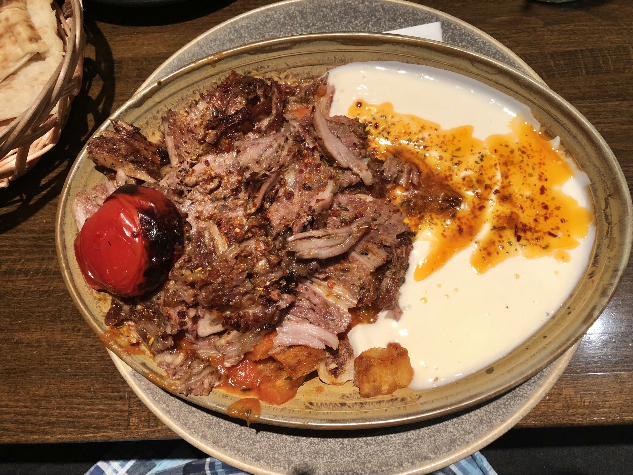 Conrad Barwa on Twitter "Saturday Night Eat out Iskender Lamb Doner