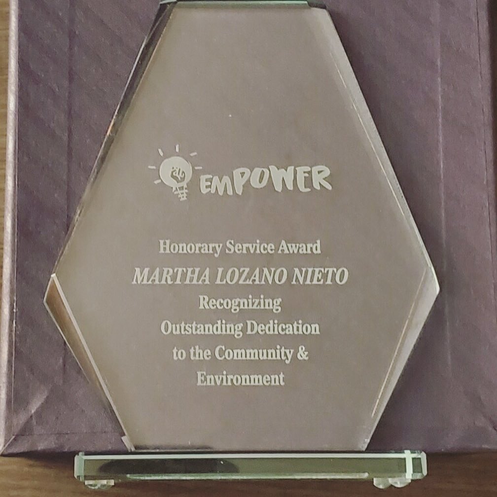 Congratulations to Martha Lozano from @redeemercp for receiving the emPOWER Honorary Service award! 

Martha is an invaluable member of emPOWER and we have so much gratitude and appreciation for her work in the #SouthLA community. 

#emPOWERCA #CAemPOWER