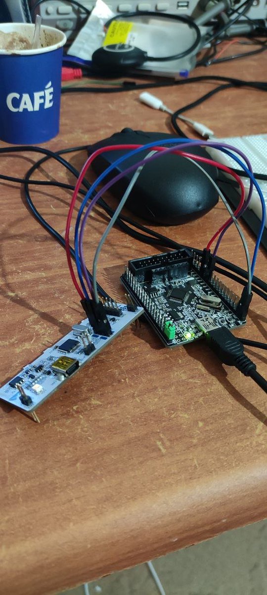 aalkabir0's tweet image. نجحت في استخلاص فيرموير مبرمجة jlink الخاص بمتحكمات stm32f103 وعاودت محاكاته على لوحة بنفس المتحكم والنتيجة ممتازة 
#أردوينو #stm32f #embeddedsystem