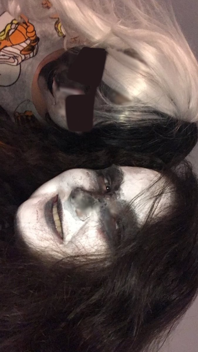 Sik_username's tweet photo. Me and @Vexellive everybody 🤩🤩🤩 cosplaying as bones duo but giving no effort and making it look bad purpose #Ranboo #billzo #bonesduo https://t.co/XUwGsVEcP0