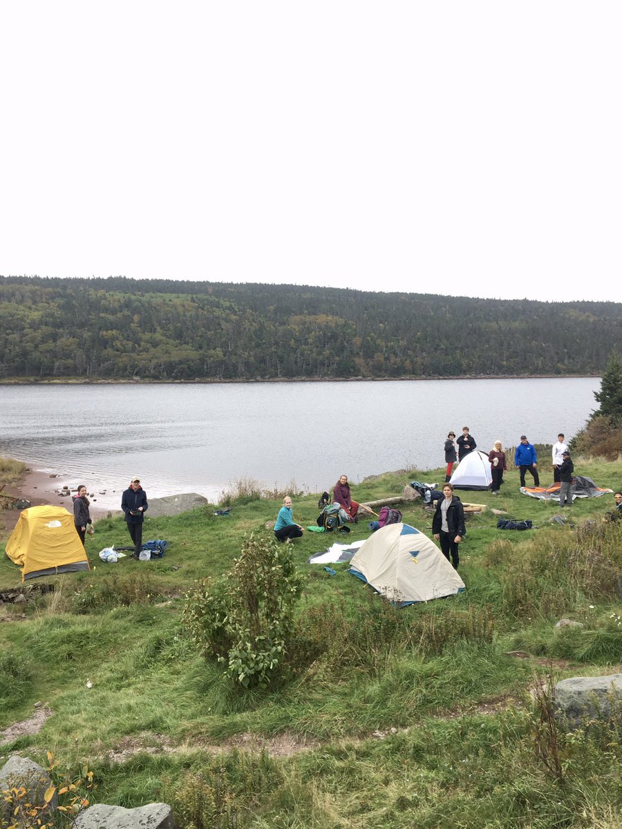 MsPhillipsSPJH's tweet photo. Thanks for the invite to hike 🥾with some awesome students!! @mme_blundon Your dedication to the Duke of Edinburgh Program is inspiring!! @SPJHPythons @dukeofednl @EastCoastTrail https://t.co/YJr0m8qhyy