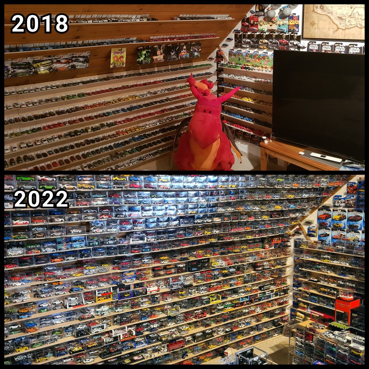 _Toycarsaddict_'s tweet image. Within 4 years...That's absolutely CRAZY🤯🙏

#diecastcollector #modelcarcollection #hotwheelscollection