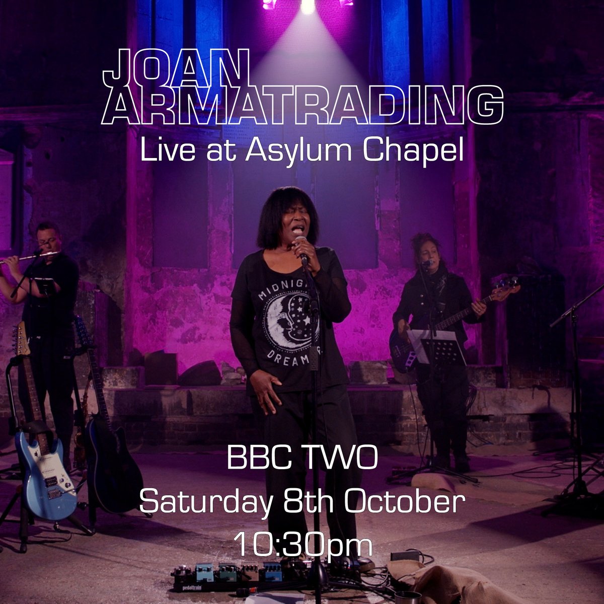 It's on now Live at Asylum Chapel. Yes I'm watching this one as well. BBC TWO 10:30