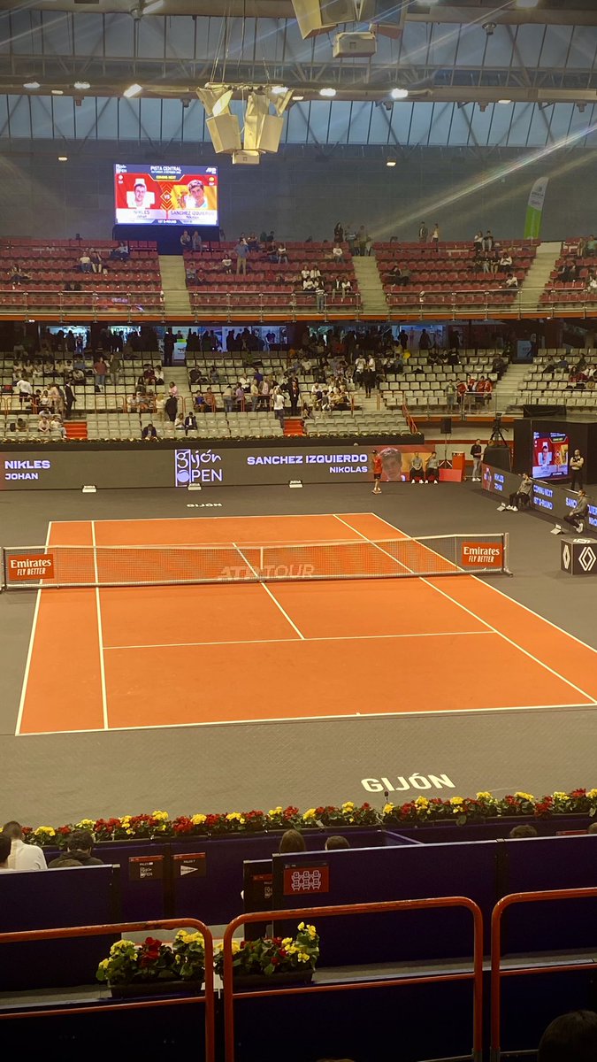 Lujo poder ver #tenis de este nivel en #Gijón <a href="/GijonOpen/">#GijonOpen</a> #GijonOpen