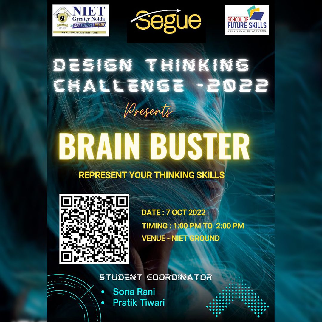 niet_grnoida's tweet photo. Segue Design Thinking Challenge
Day 2: Brain Busters
An event to represent your Thinking skills
.
.
#Segue #designthinking #challenge #designthinkingchallenge #skills #thinkingskills #innovation #niet #nietgreaternoida https://t.co/lxKdlWuIOT