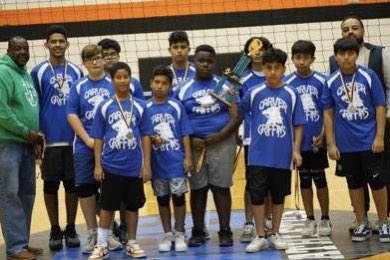 Congratulations to our @IPSSchools Middle School Girls & Boys Volleyball Champions @IPS_CFI 27 & 2 Black! Also, congratulations to @GWCarver87 & @IPS_CFI 27 for a fantastic game & season! 🏐🏐🏐