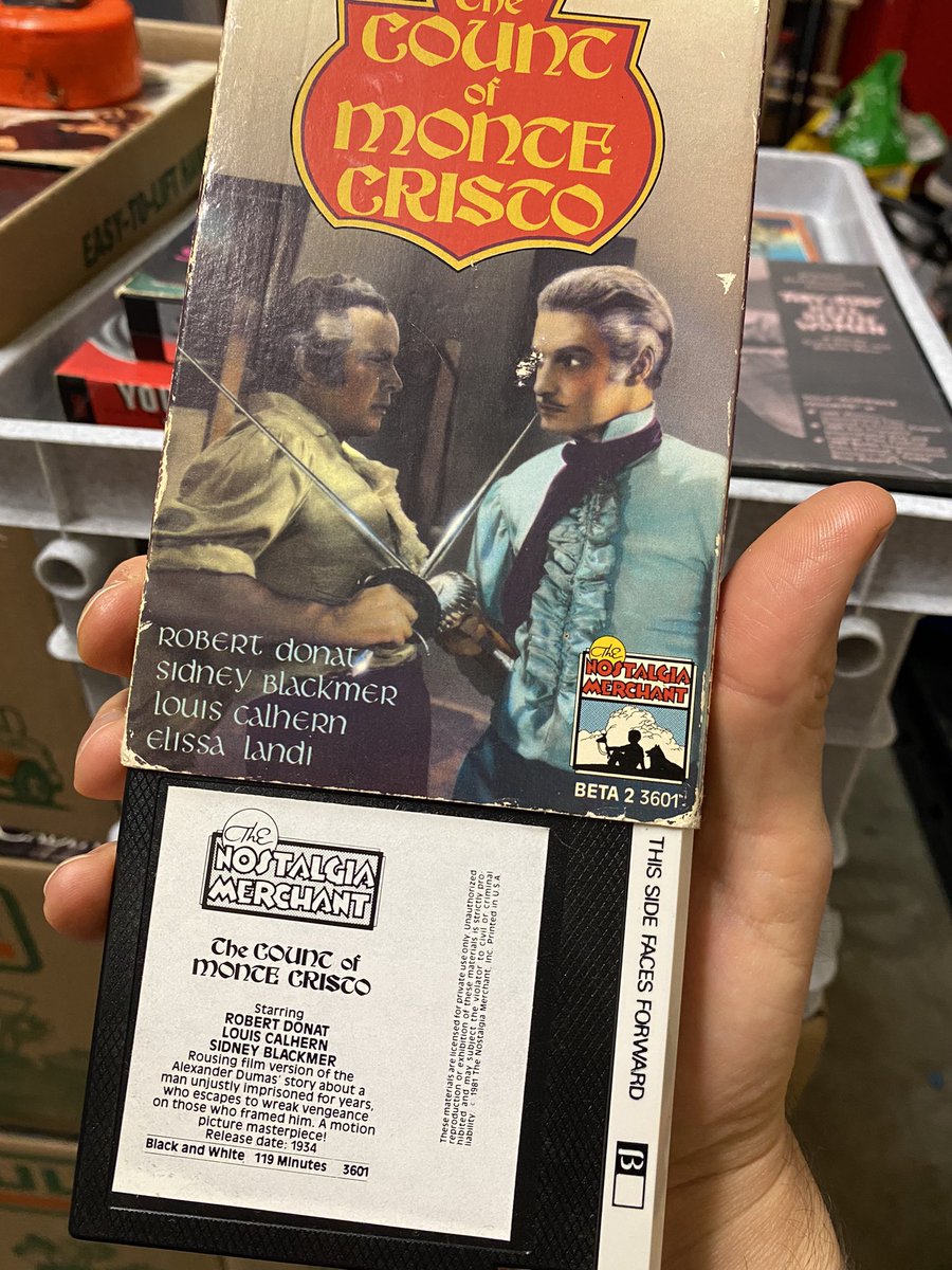 Oddfamilyflix's tweet image. Finding Betamax within the VHS lot were sifting through was unexpected! Does anyone have a Beta Player? 👀📼 #betamax #retro #oldschool #vhs