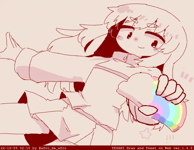 2時ってるじゃん!?!? #tegaki_dt 