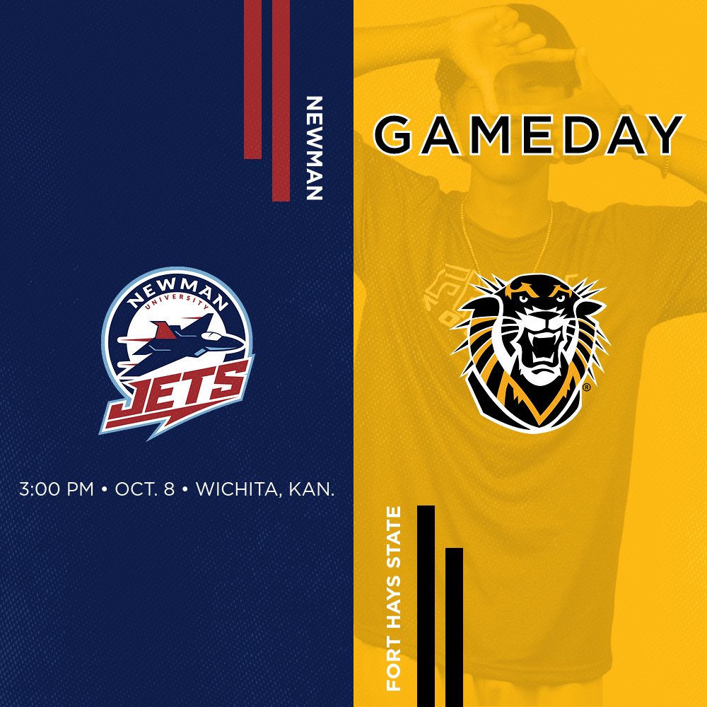 The Tigers are back on the pitch today in Wichita, taking on the Jets of Newman at 3 PM!

Live coverage - fhsuathletics.com/coverage

#DefendTheFort