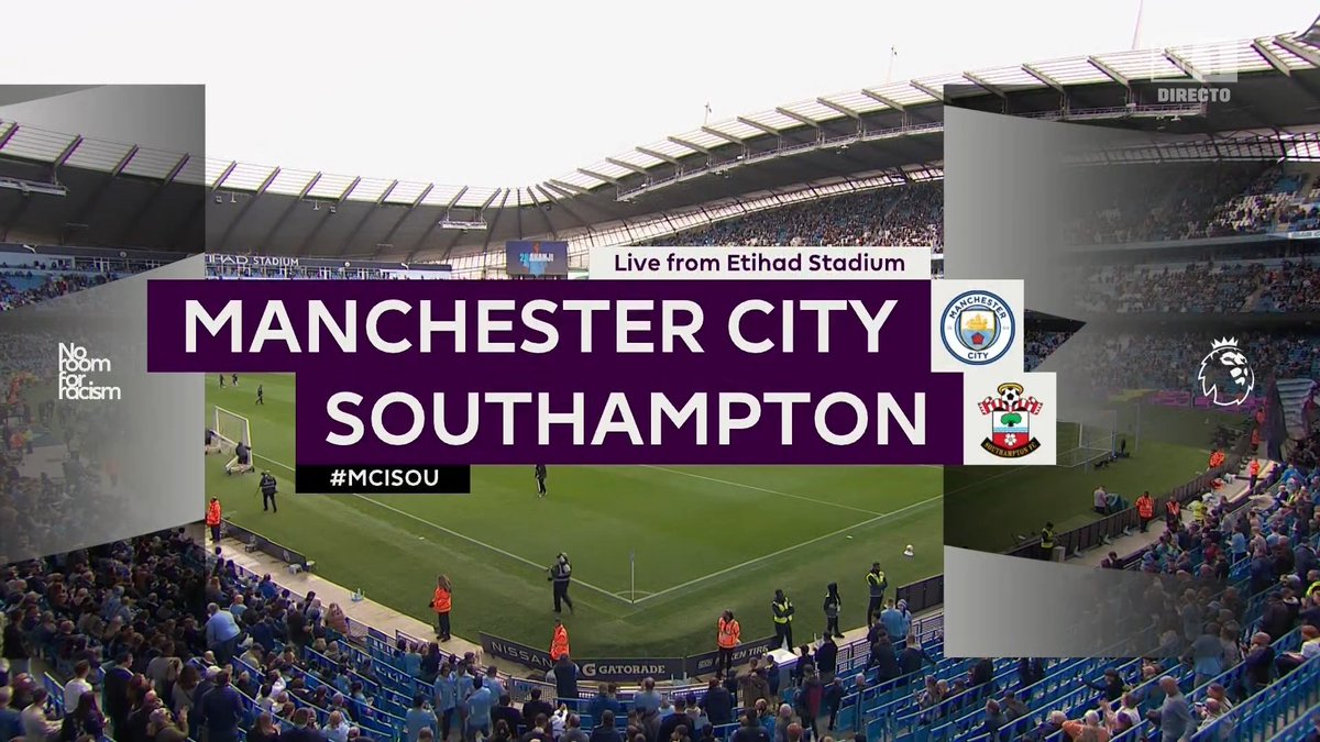 Full match: Manchester City vs Southampton