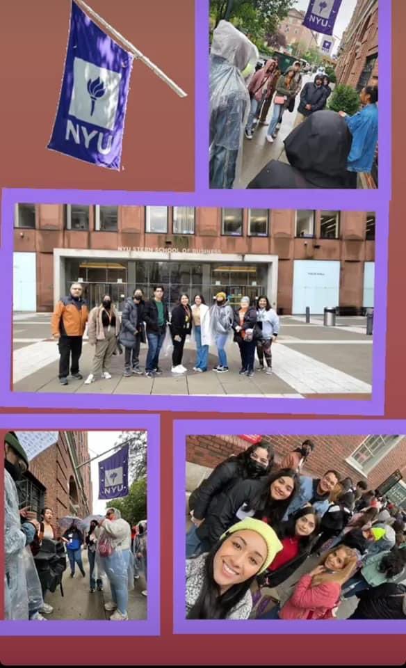 A University🏫 within the Big Apple 🍎!! Great NYU Ivy League University tour for our GEAR UP ⚙️ students.   Learning about programs, admissions, &amp; urban life!! 🌇 #gearupworks #collegetours #eastcoast #seniors2023