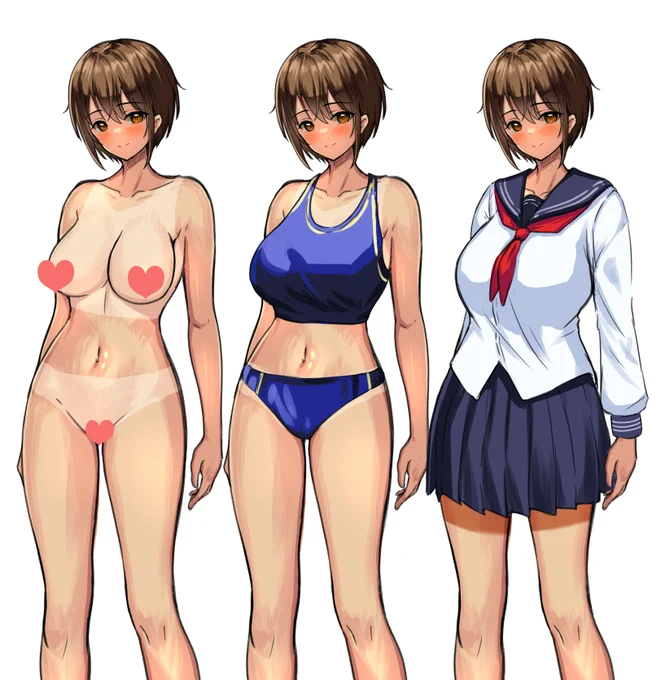 立ち絵カラーラフ 