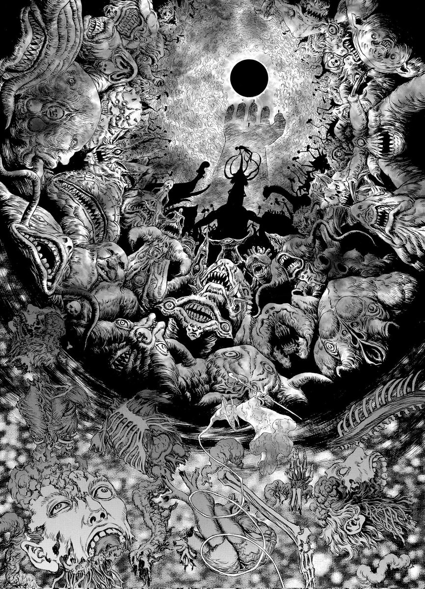 MiuraPanel's tweet photo. The Eclipse in Berserk https://t.co/fydBcQ8bNg