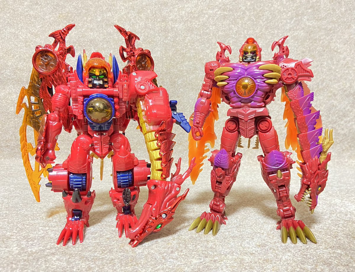 トランスフォーマー パワードコンボイ＆ドラゴンメガトロン
