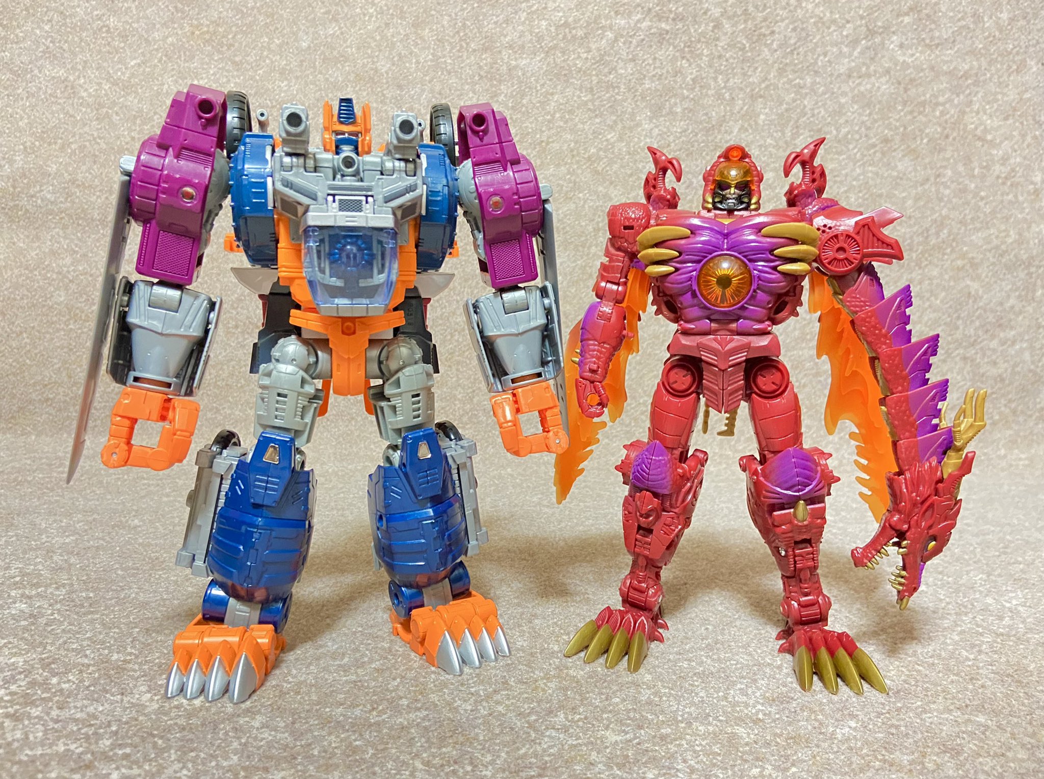 トランスフォーマー ビーストウォーズ パワードコンボイ VS ドラゴンメガトロン m96814223156_1.jpg?1747851129