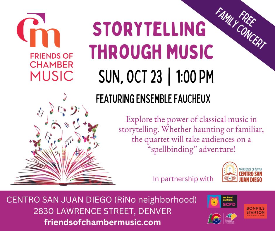 Lots of great things happening this month, including two free concerts! Details in our October Chamber Notes  - mailchi.mp/friendsofchamb…