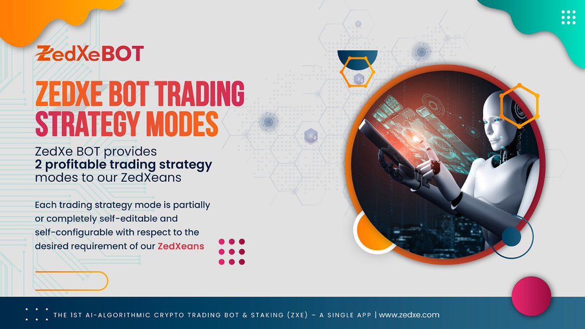 Zed_Xe's tweet photo. ZedXe BOT

ZEDXE - THE 1ST AI-ALGORITHMIC TRADING APP WITH STAKING

https://t.co/0rAYdIdisG

 #success #AI #trading #Cryptotrading #crypto #bottrading #cryptobottrading #ZedXeAIbot #forextrading #cryptocurrency #zedxe  #ZedXeBOT #Staking https://t.co/ScMRRhxZrk