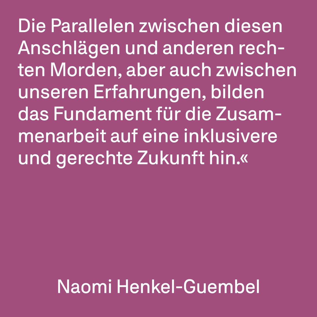 Hört den Überlebenden, Betroffenen und Angehörigen zu und seid solidarisch: Am dritten Jahrestag des antisemitischen, rassistischen und antifeministischen Anschlags in Halle (Saale)&amp;Wiedersdorf und an jedem anderen Tag!
#SayTheirNames #KeinVergessen #rechteGewalt