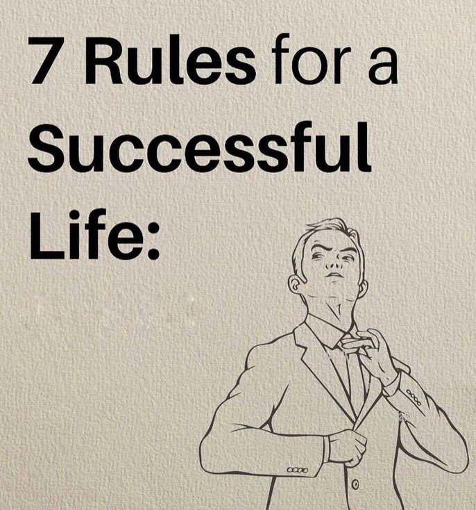 BakhtYousafzay's tweet photo. 7 Rules for a #Successful_Life https://t.co/VHmeD9aMcZ